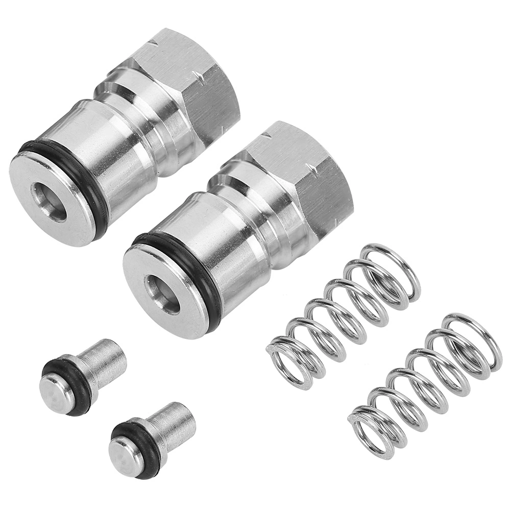 Ball Lock Keg Post Parts Stainless Steel Poppets Springs Gas Liquid 19/32in‑18 Female Thread