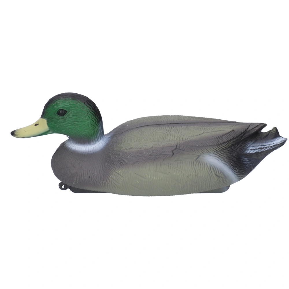 Plastic Duck Outdoor Simulation Floating Decoying Duck Garden Decorations 34.5x13cm