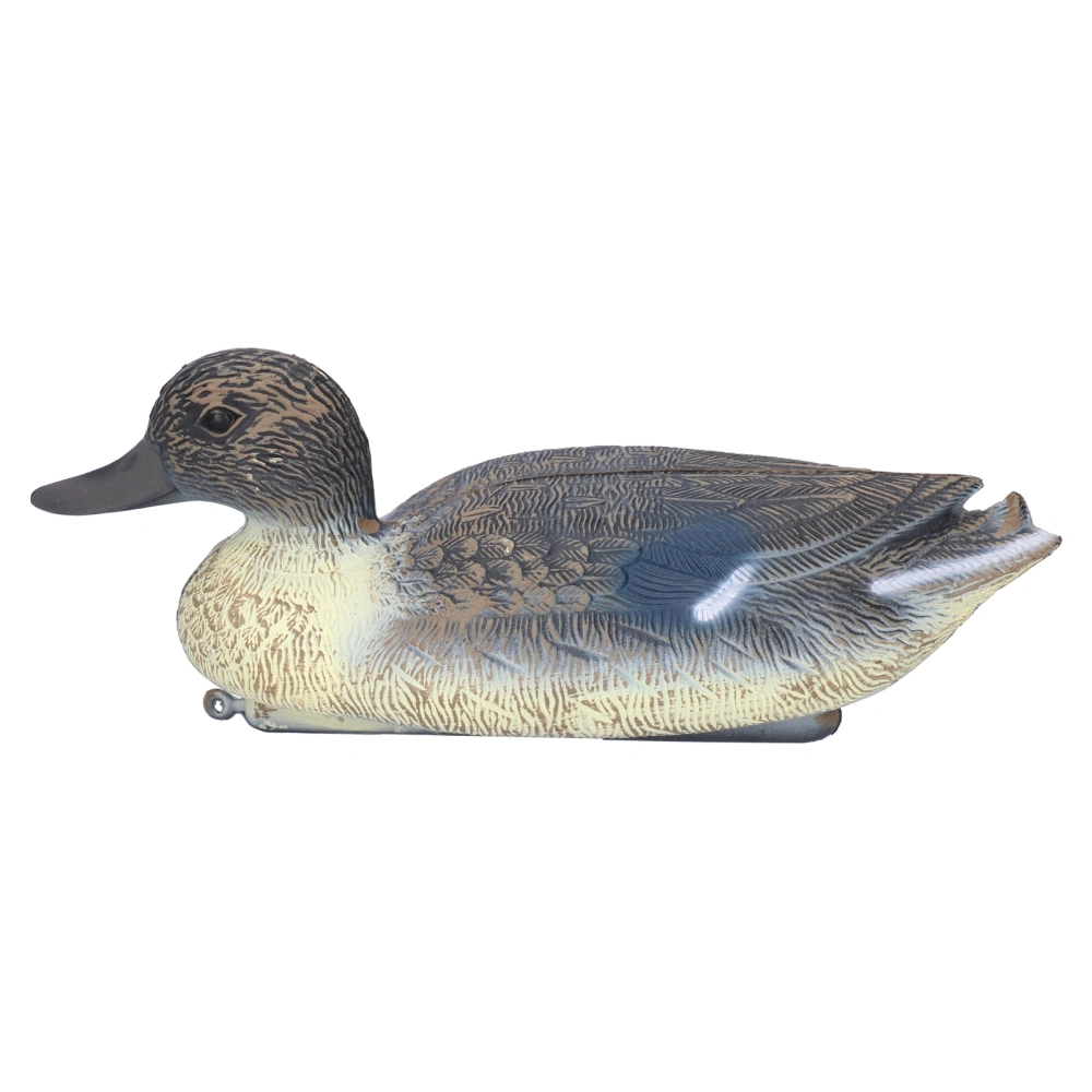 Plastic Simulation Duck Lifelike Duck Decoration Hunting Decoy for Garden 34.5 x 13cm