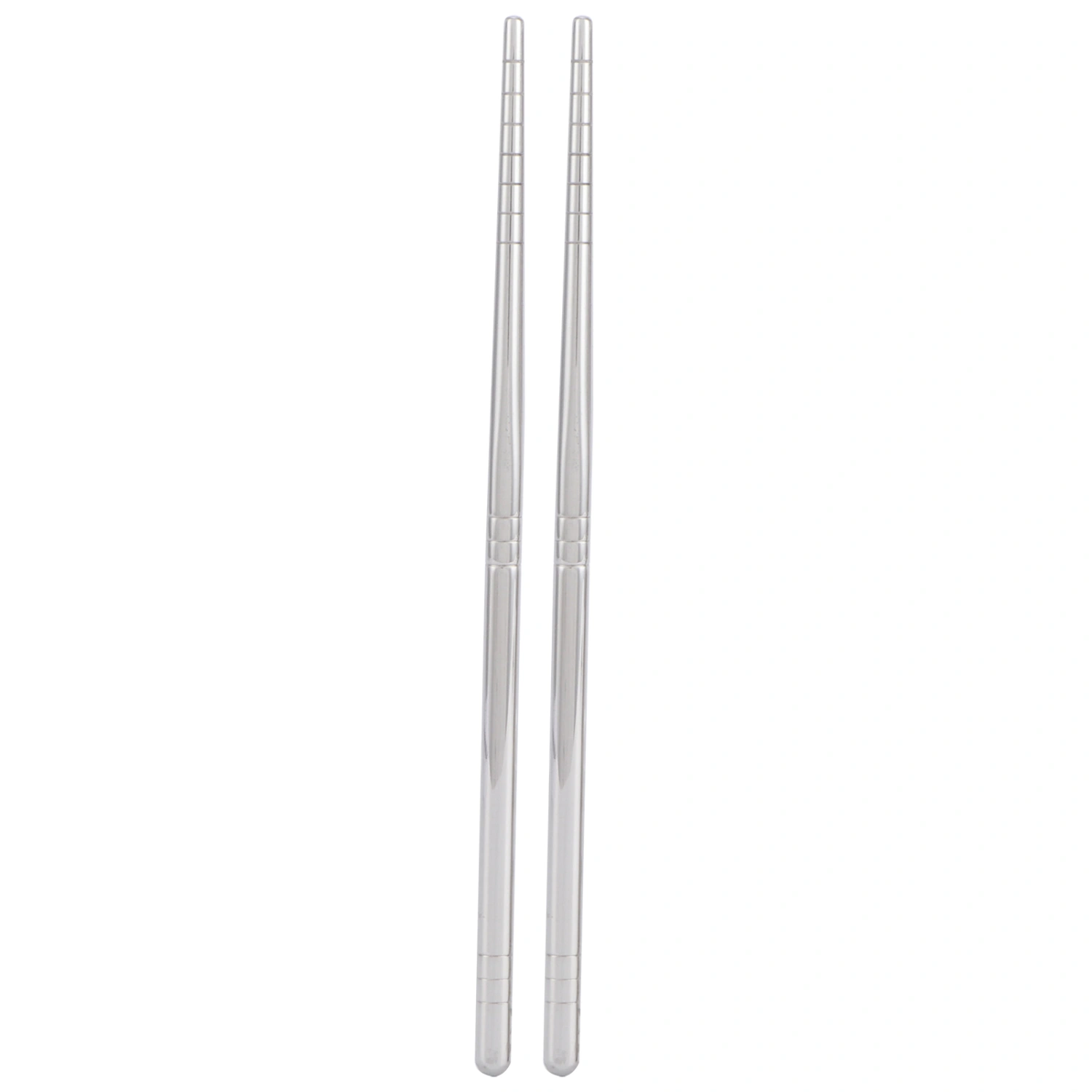 1 Pair Chopsticks 304 Stainless Steel Chopsticks Tableware Cutlery Kitchen Accessory 17.5cm