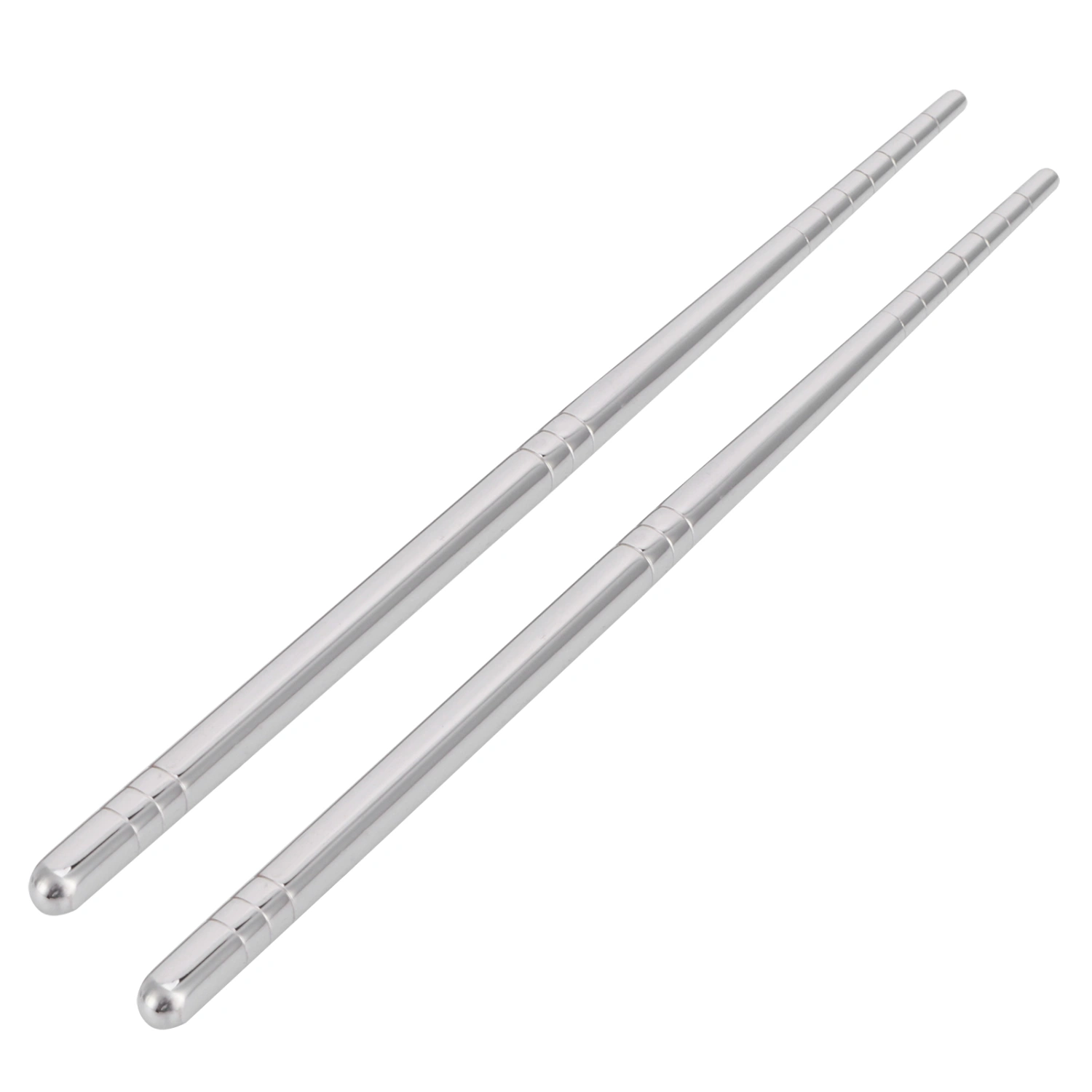 1 Pair Chopsticks 304 Stainless Steel Chopsticks Tableware Cutlery Kitchen Accessory 17.5cm