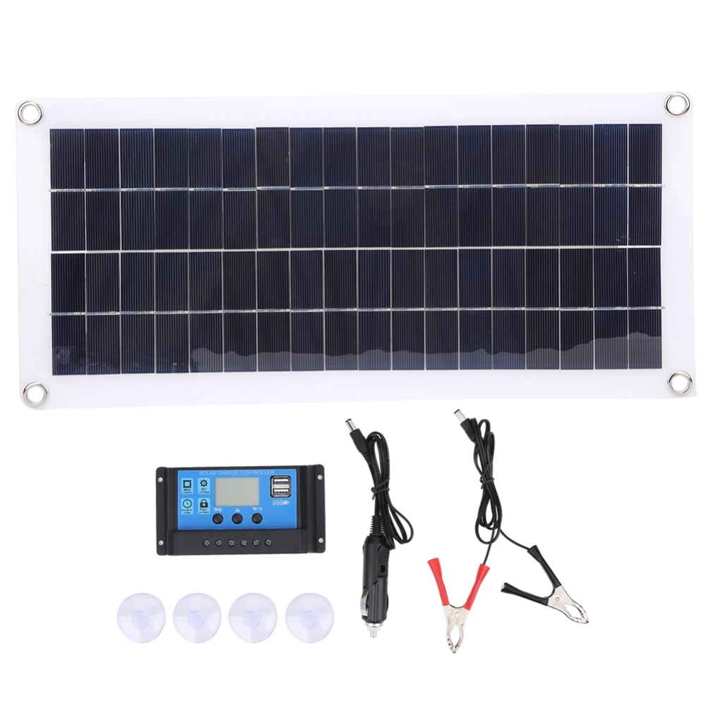 20W 18V Solar Panel Mobile Power Charging Pack Component for Mobile Phone Car Outdoor Hiking