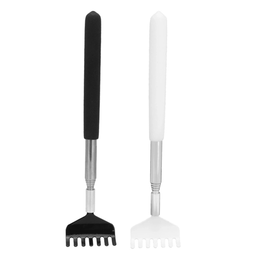 2Pcs Back Scratcher Massager Portable Telescopic Stainless Steel Scratching Tool