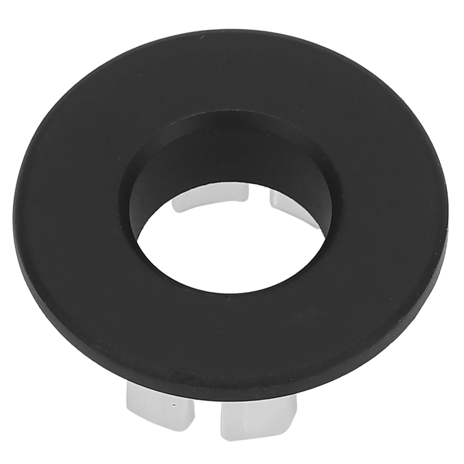 Bathroom Wash Basin Sink Overflow Cover Kitchen Sink Decoration Spare Hole for BathroomBlack