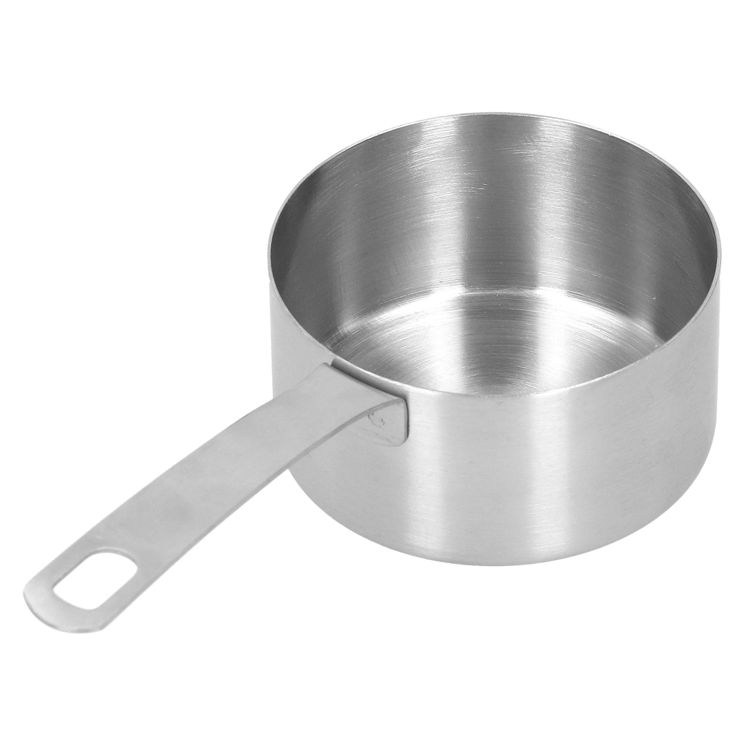 304 Stainless Steel Measuring Cup Kitchen Baking Measuring Spoon with Scale Cooking Accessories1/3cup