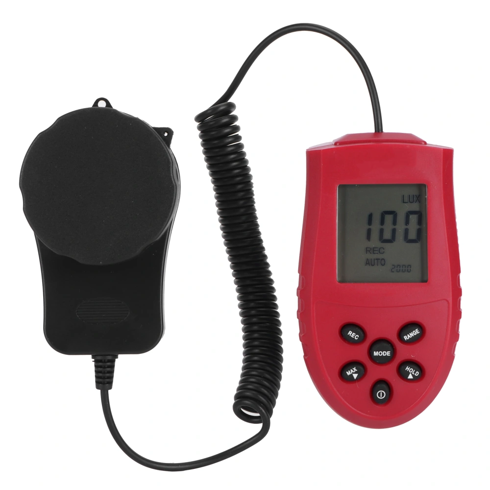 HS1010A Handheld LCD Luminometer Digital Photometer Luxmeter Light Meter Illuminance Meter