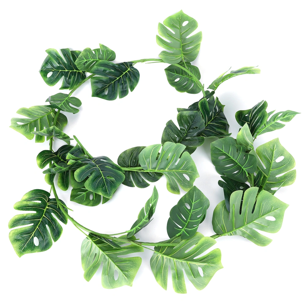 Artificial Plants Vines Rattan Hanging Faux Plastic Plants for Wedding Garland Decor