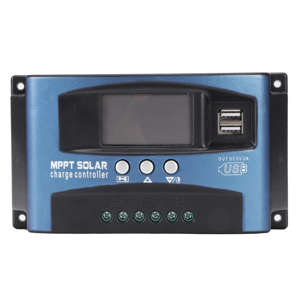 Solar Charge Controller MPPT Photovoltaic Panel LED Street Lighting Control Unit Regulator12/24V-30A