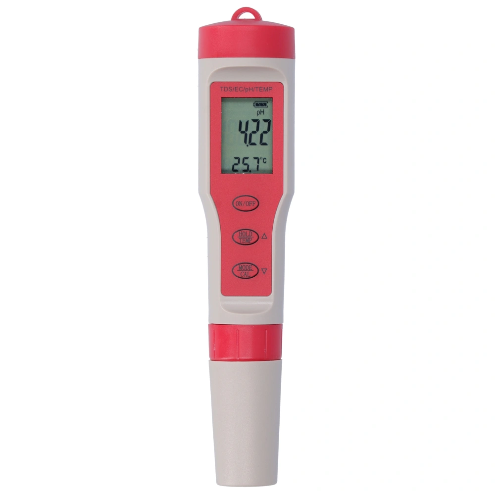 4in 1 Multifunctional Water Quality Tester pH/TDS/EC/TEMP Meter for Agriculture Supplies