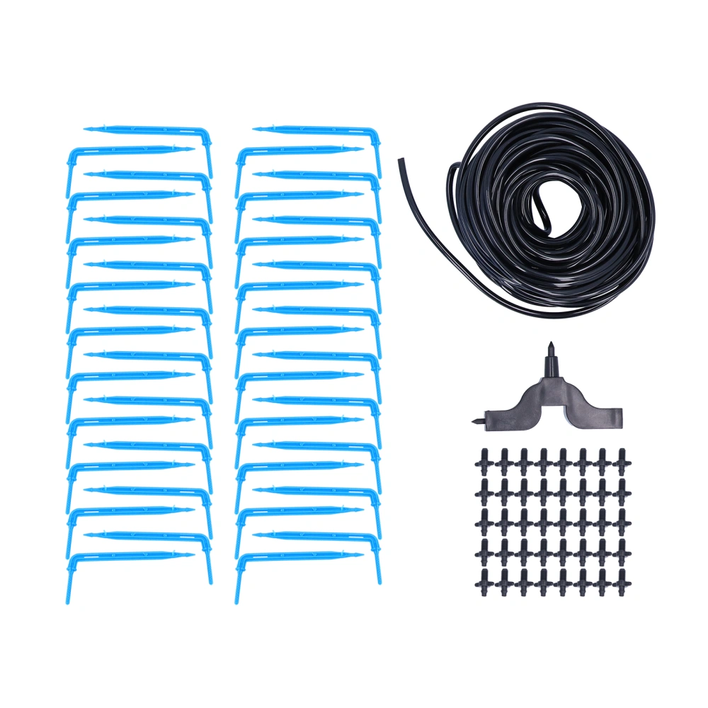 Drip Irrigation Kit 15m Watering Dripper Hose Set Garden Greenhouse Seedling Accessory