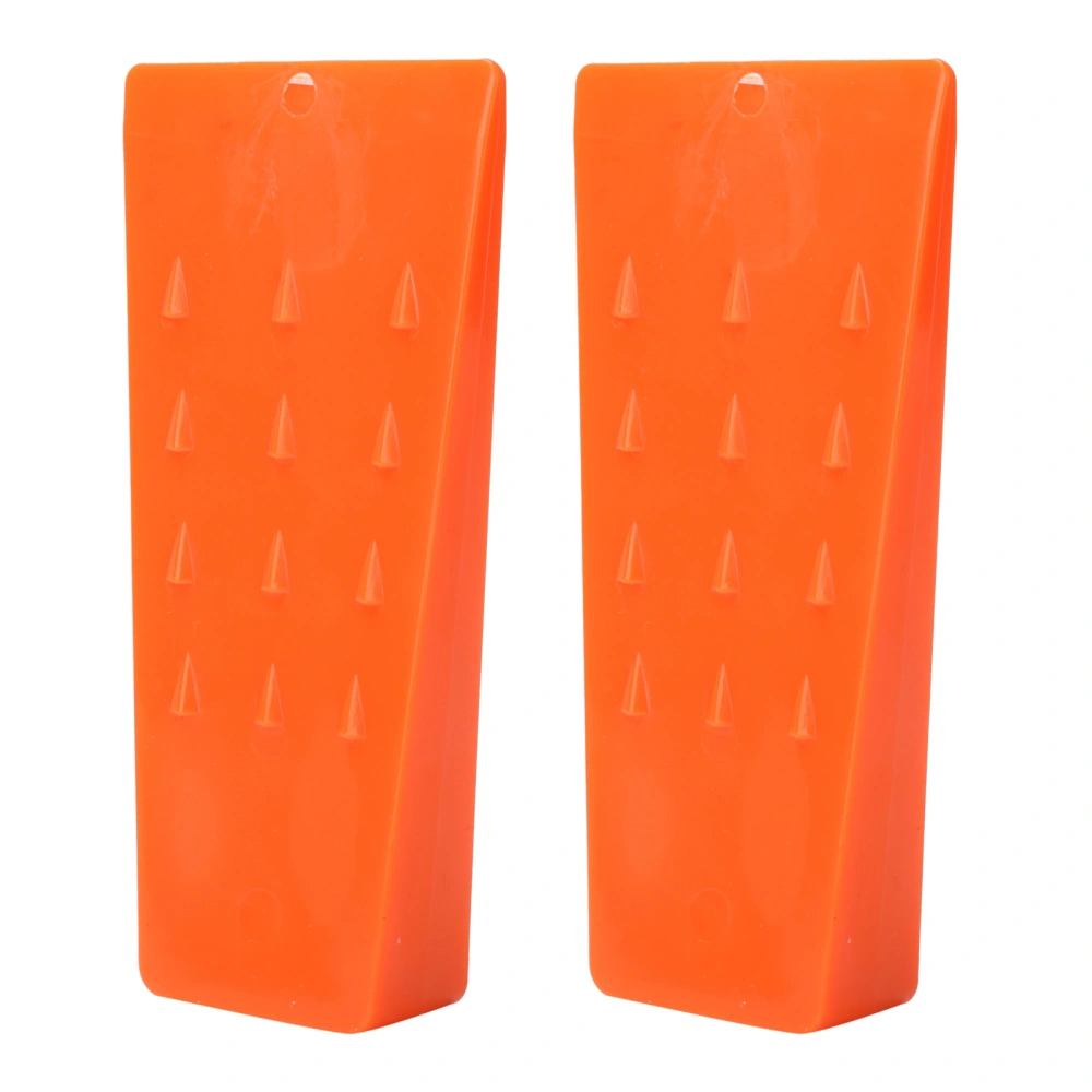 2PCS Plastic Felling Wedges Tree Cutting Wedges Chain Saw Supplies Accessories Logging Tools