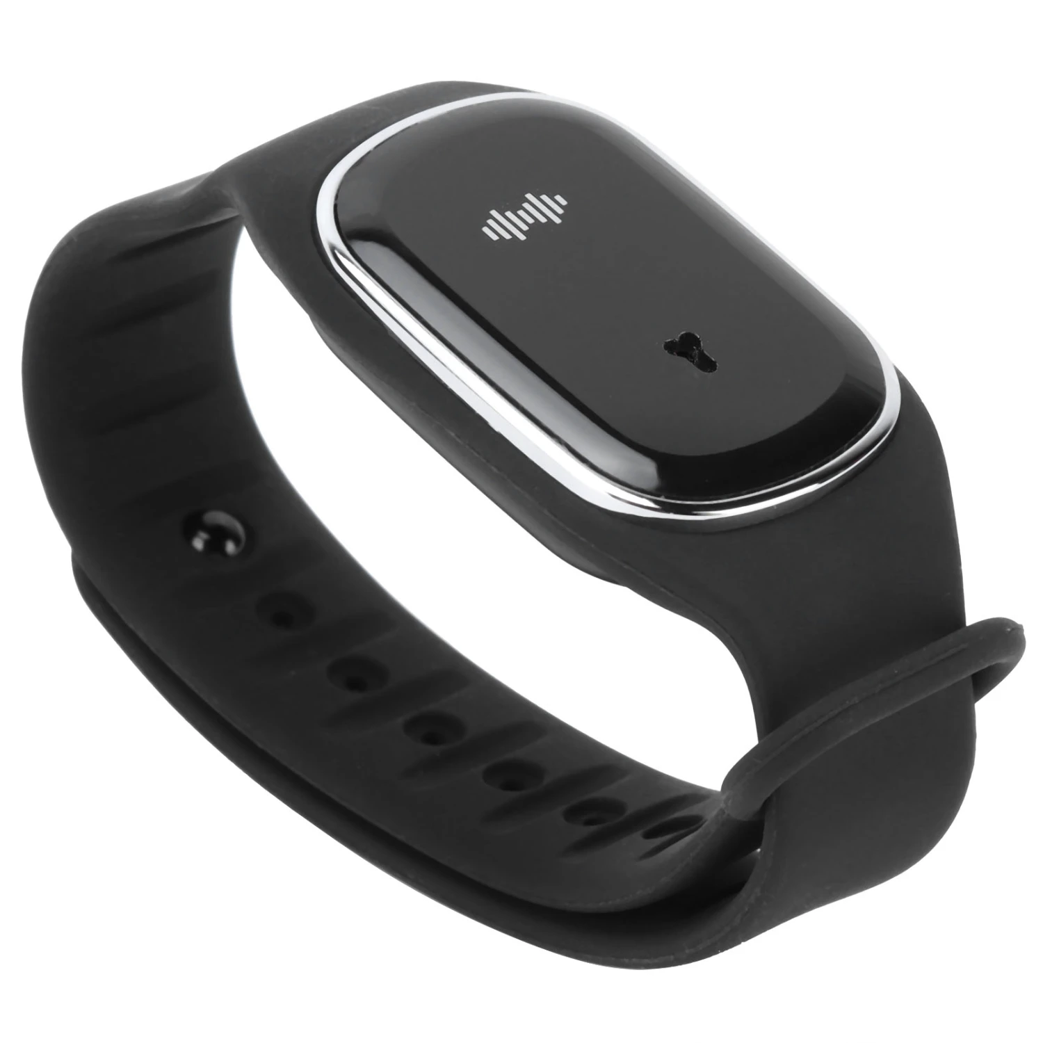 Outdoor Mosquito Repellent Bracelet Ultrasonic AntiMosquito Wristband for Children Adult(Black )