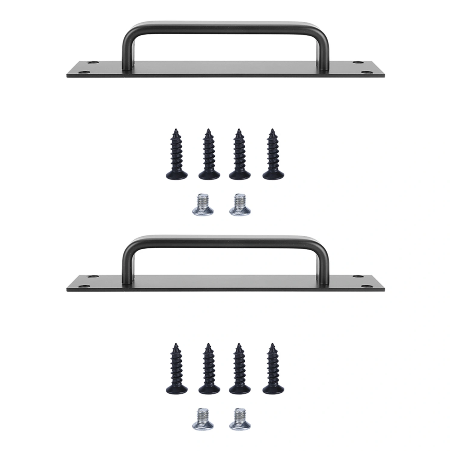 2Pcs/Set Aluminum Alloy Door Pull Handle Hardware Accessory for Balcony Sliding Door Wood Door