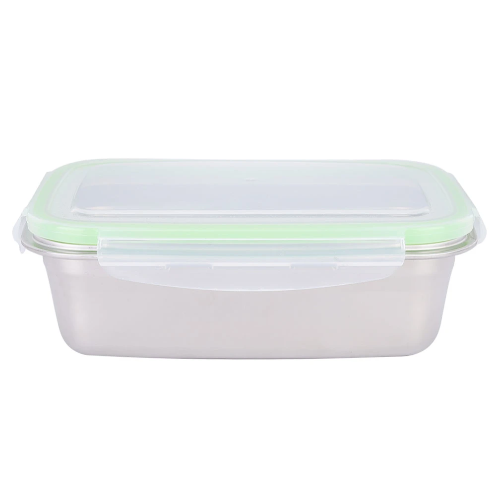 850ml Portable Outdoor Picnic Stainless Steel Lunch Box Sealing Food Box Container