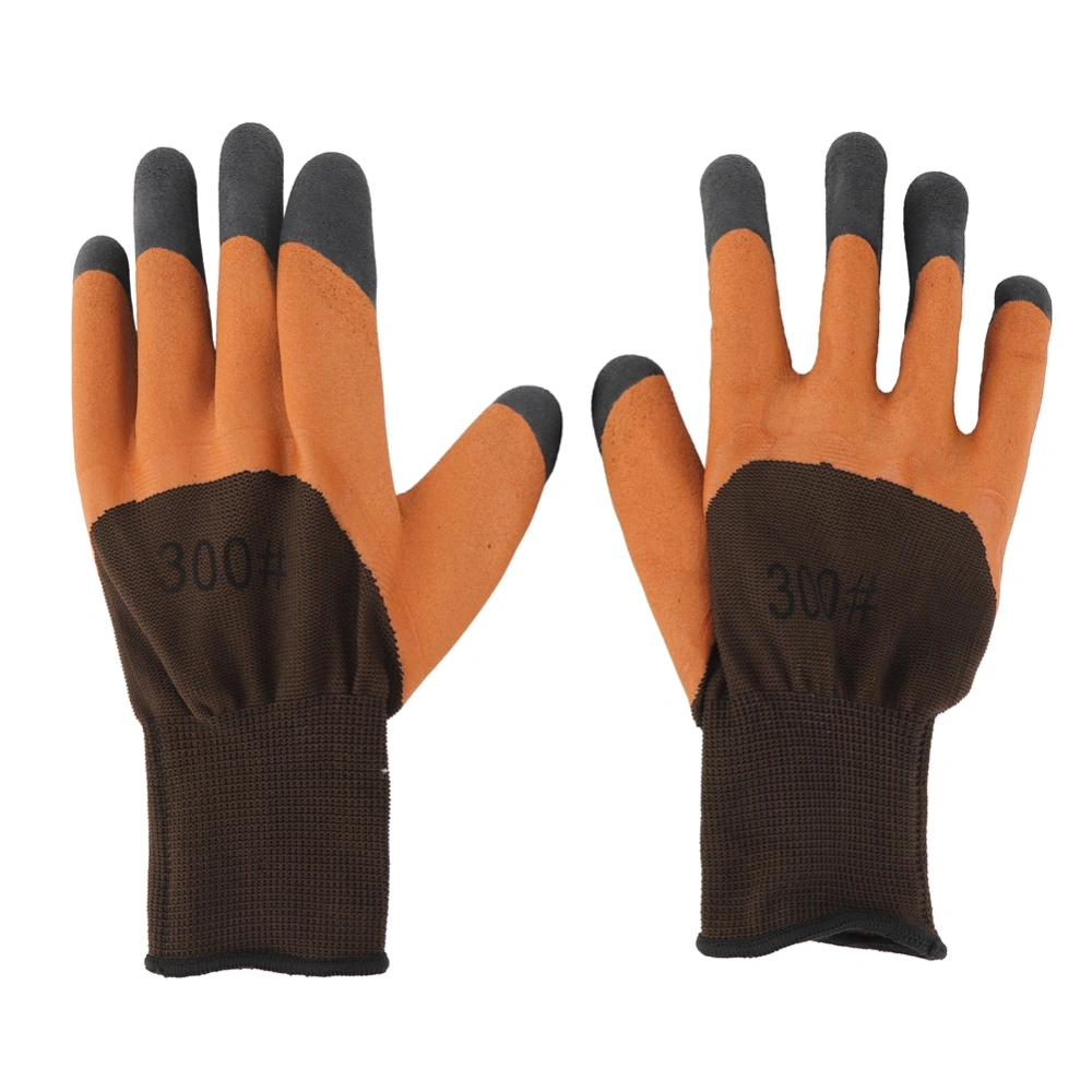 5 Pairs Wear Resistant Garden Gloves Non-Slip Breathable Gloves for Home Gardening Work Use