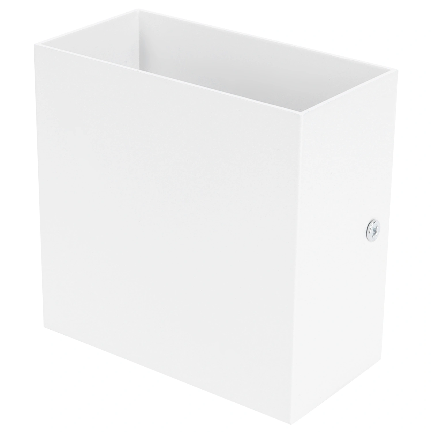 LED Wall Light 7W Indoor Square Lamp Bedroom Hallway Porch Balcony Decoration 100265V(White ShellWarm Light )
