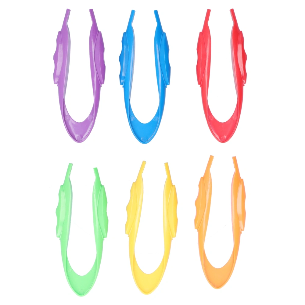 6Pcs Tweezers Outdoor Exploration Observation Catch Clip Children's Educational Toys