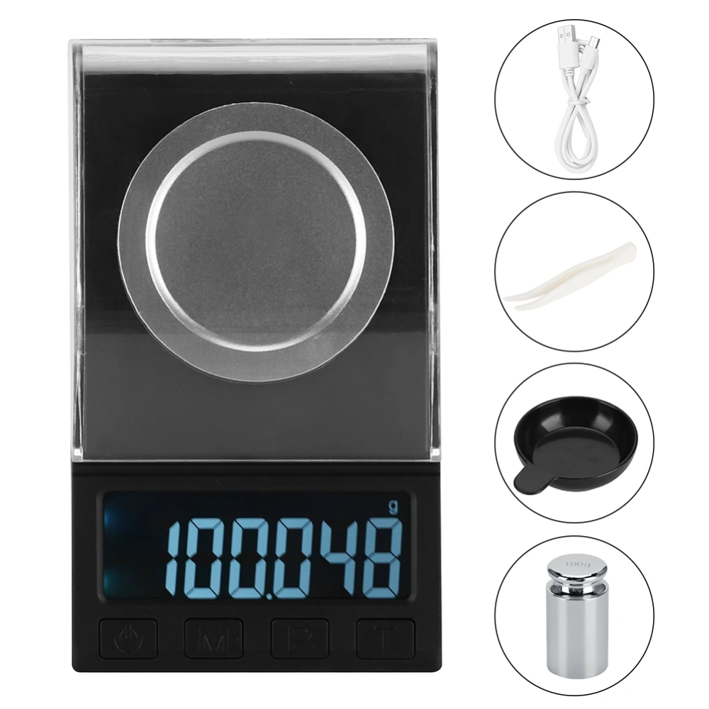 100g / 0.001g LCD Mini Electronic Kitchen Digital Food Jewelry Scale Weight Measuring Tool