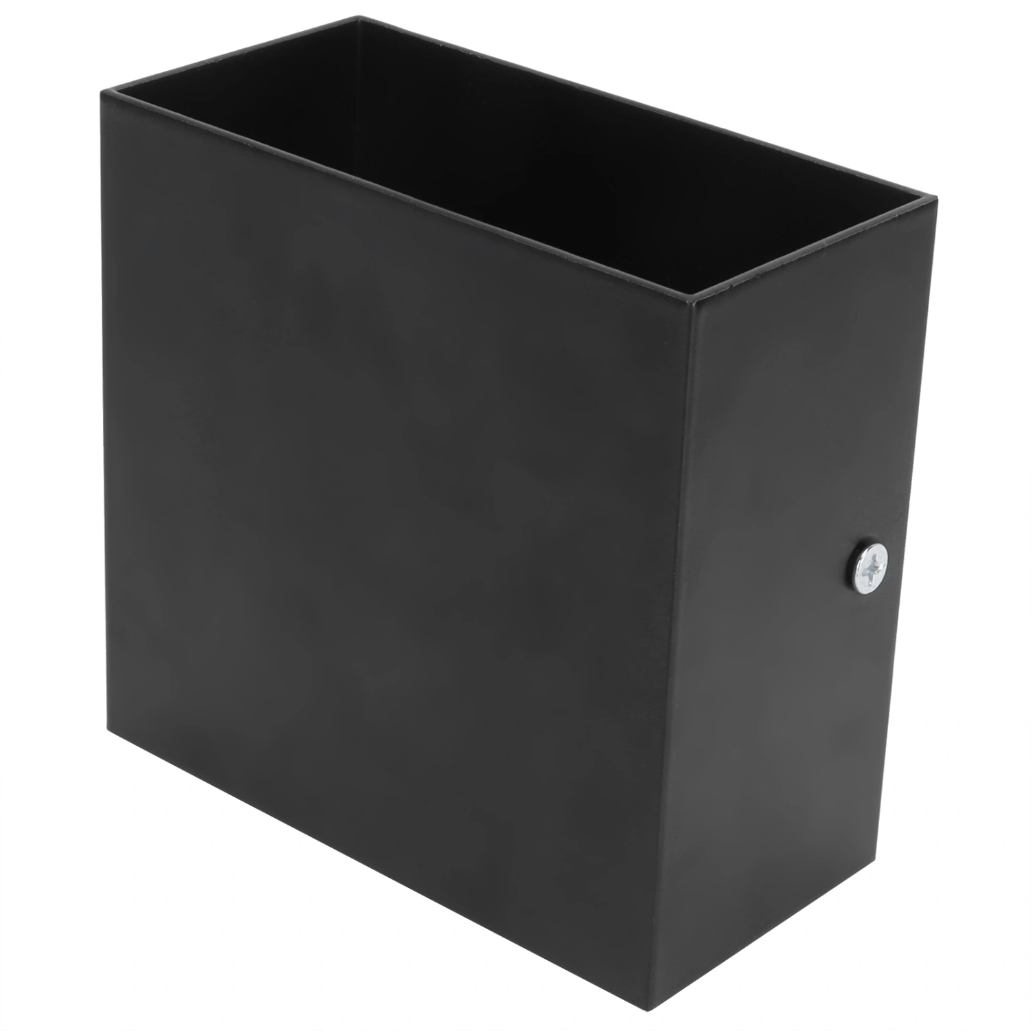 LED Wall Light 7W Indoor Square Lamp Bedroom Hallway Porch Balcony Decoration 100265V(Black ShellWhite Light )