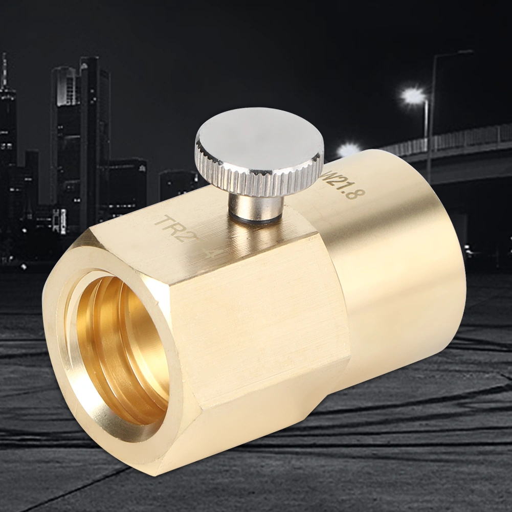 Household Soda Bottle Soda Water Cylinder CO2 Refill Connector Adapter AccessoriesW21.8 to TR21.4