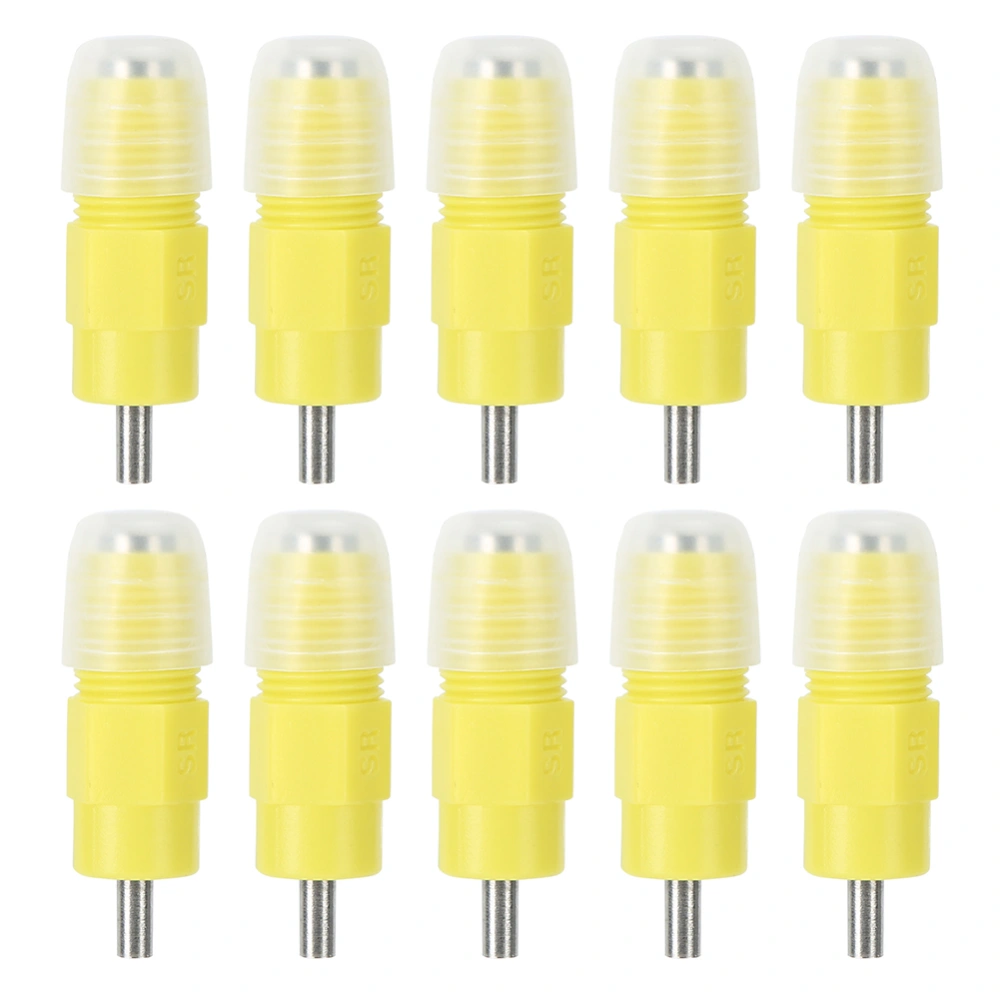 10Pcs Detachable Automatic Chicken Drinker Water Nipple Poultry Supplies for Square Tube