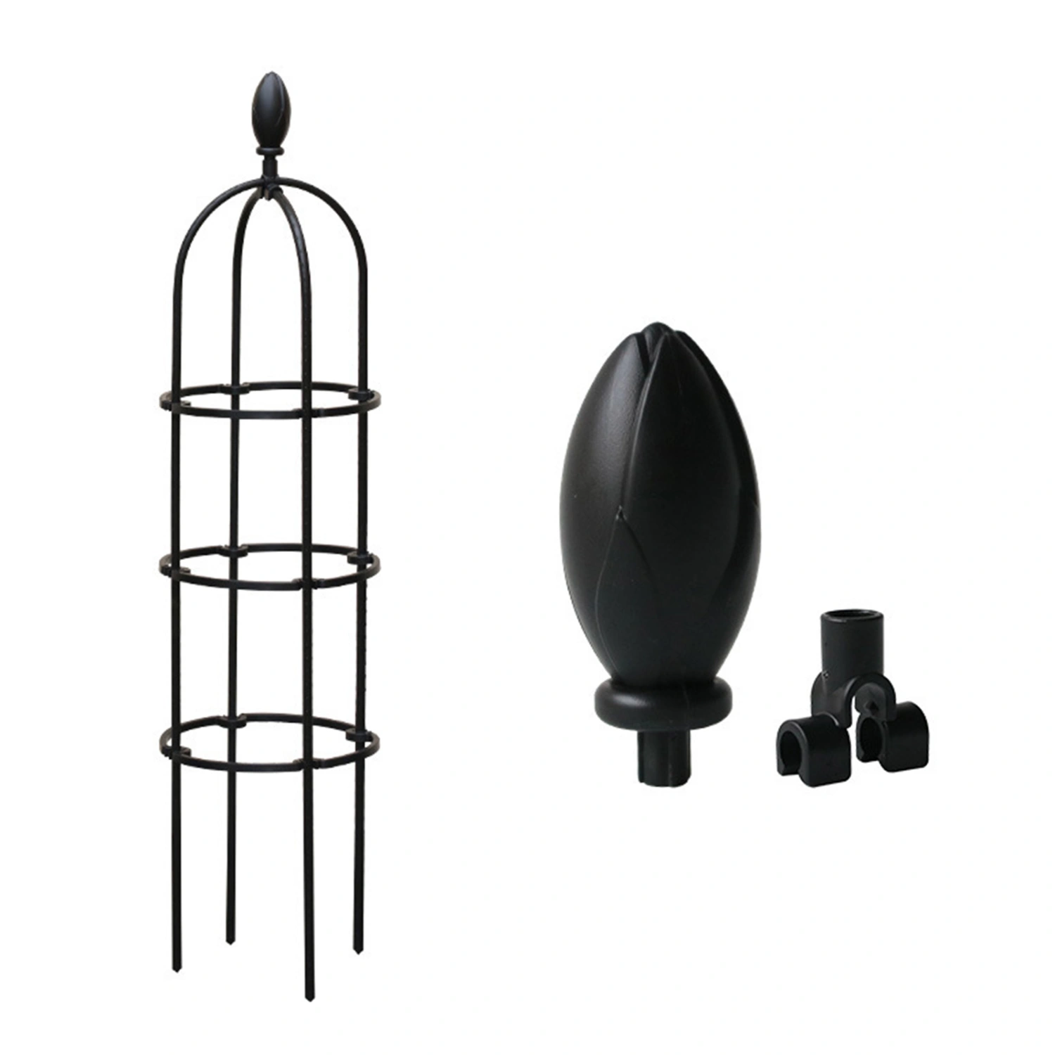 Plant Stand Climbing Frame Plant Cage Stand Conical Shaped Plant Support Frame