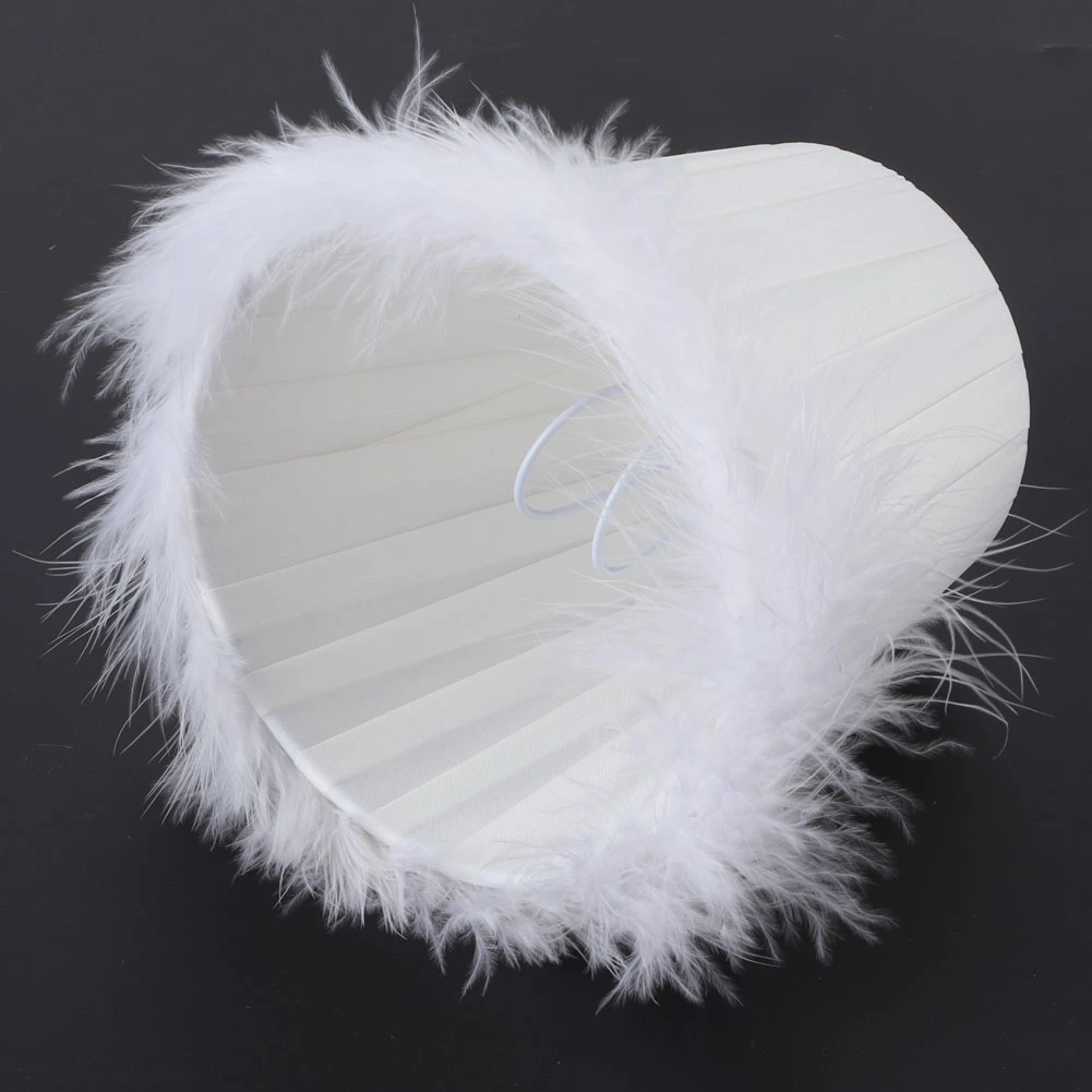 Feather Cloth Chandelier Pendant Lamp Lampshade Wall Light Lampshade for Home Hotel