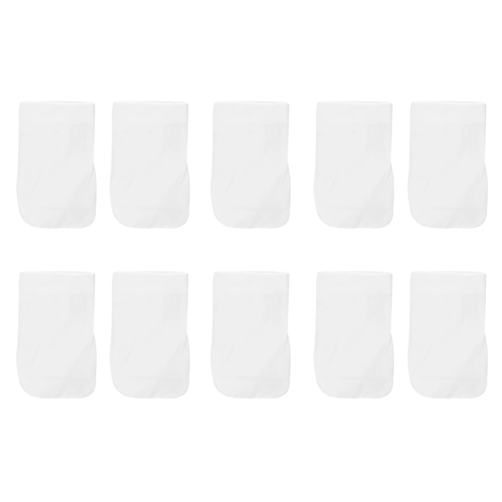 10Pcs 20x12cm Swimming Pool Cotton Filter Bag Sock Replacement Cleaning Tool Accessories