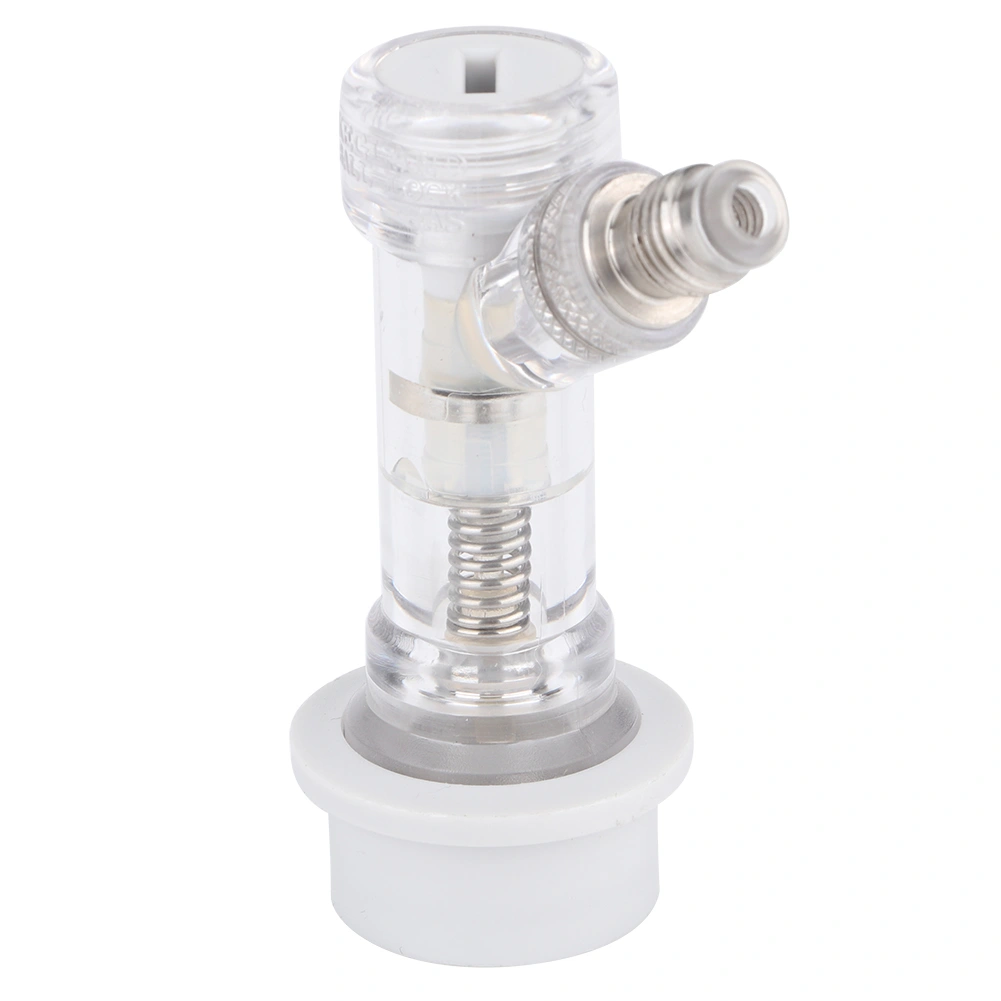 Transparent Ball Lock Keg Disconnect with Internal Check Valve Beer Keg Connector Accessories