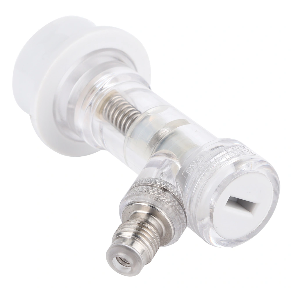Transparent Ball Lock Keg Disconnect with Internal Check Valve Beer Keg Connector Accessories