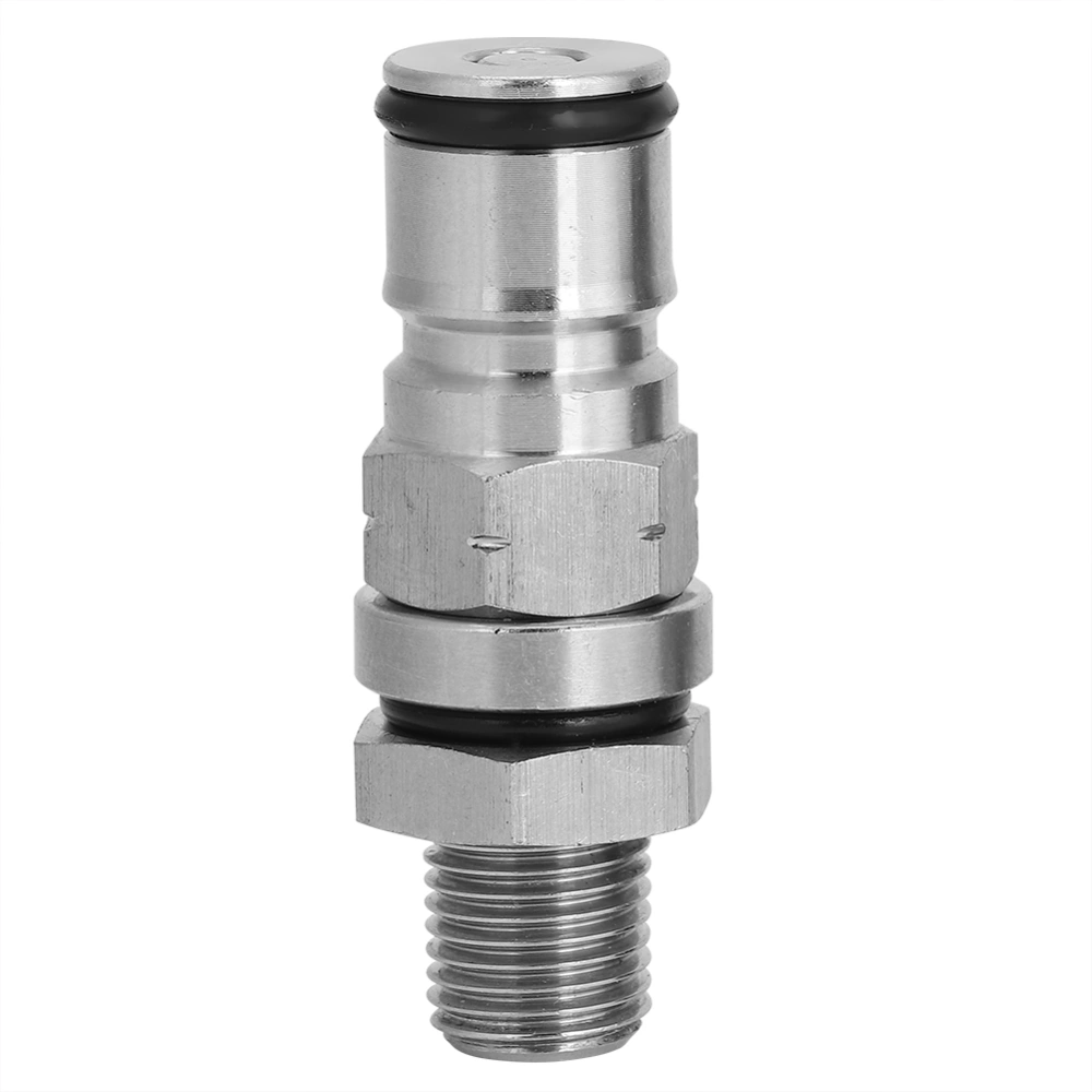 304 Stainless Steel Beer Keg Ball Lock Adapter Post Pressure Relief Valve Home&#8209;Brew Accessory(Gas )