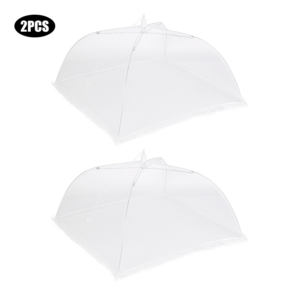 Portable Food Umbrella Household Foldable Food Meal Cover Tent Mesh Net for Picnic