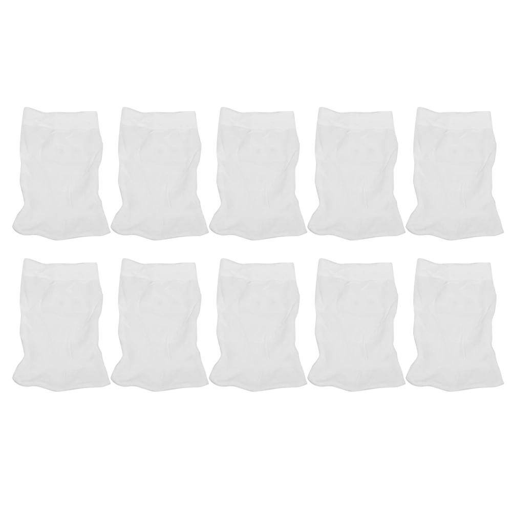 10Pcs Filter Bag Swimming Pool Skimmer Mesh Dust Strainer Bags Replacement Cleaning Tools