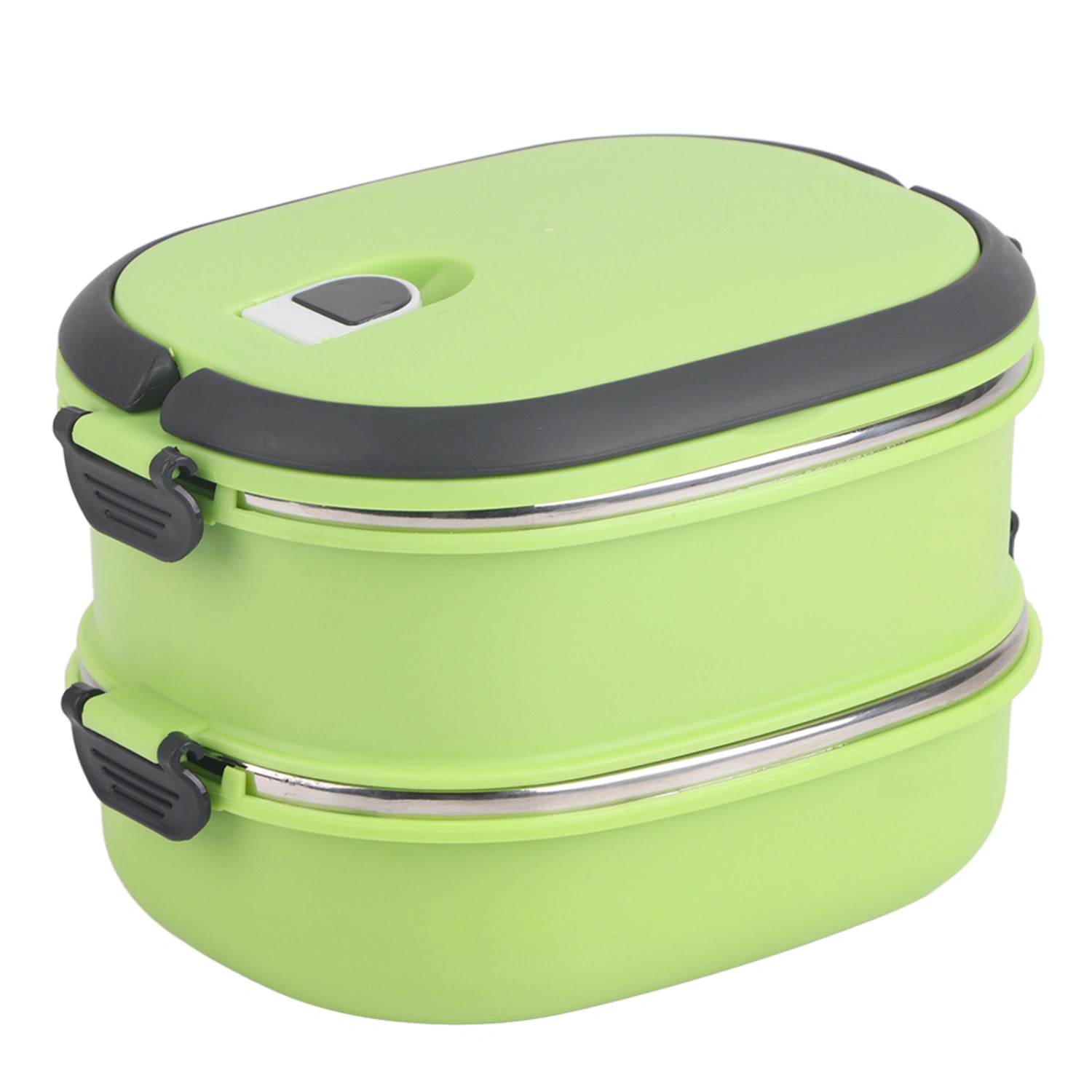 Portable Insulation Thermo Thermal Stainless Steel Lunch Box Food Container for Outdoor PicnicDouble Layer