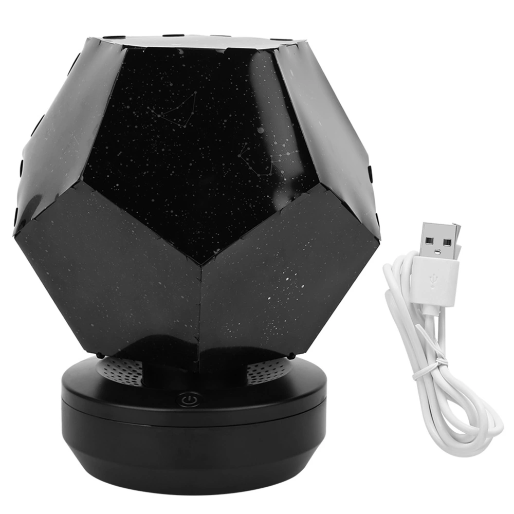 Innovative Star Sky Projection Lamp USB Powered Night Light for Home Decoration Blue Light