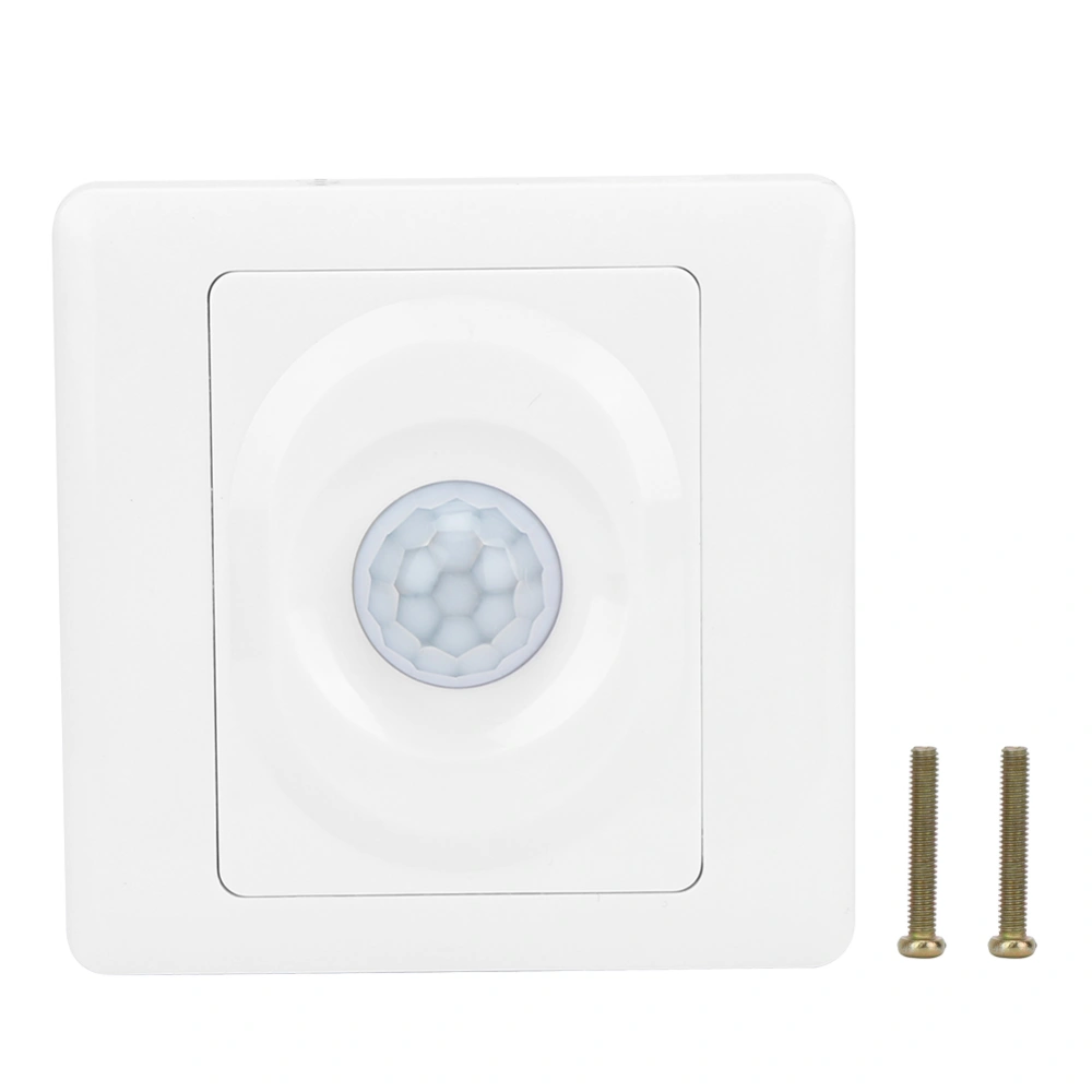 ABS High Sensitivity Adjustable Delay Infrared PIR Body Motion Sensor Control Switch AC180-250V