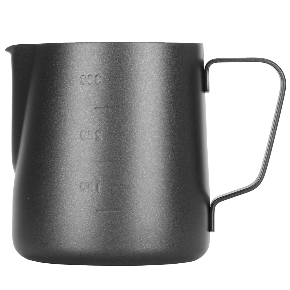 Frothing Cup Pitcher with Dual Scales Thicken Coffee Latte Art Jug for Home Office Use350ML