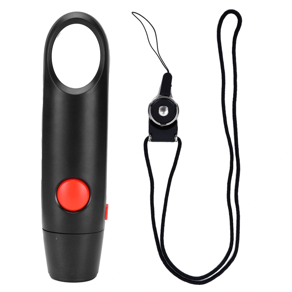 Electronic Whistle 3 Gears Adjustable Training Electronic Whistle for Sports TravellerBlack