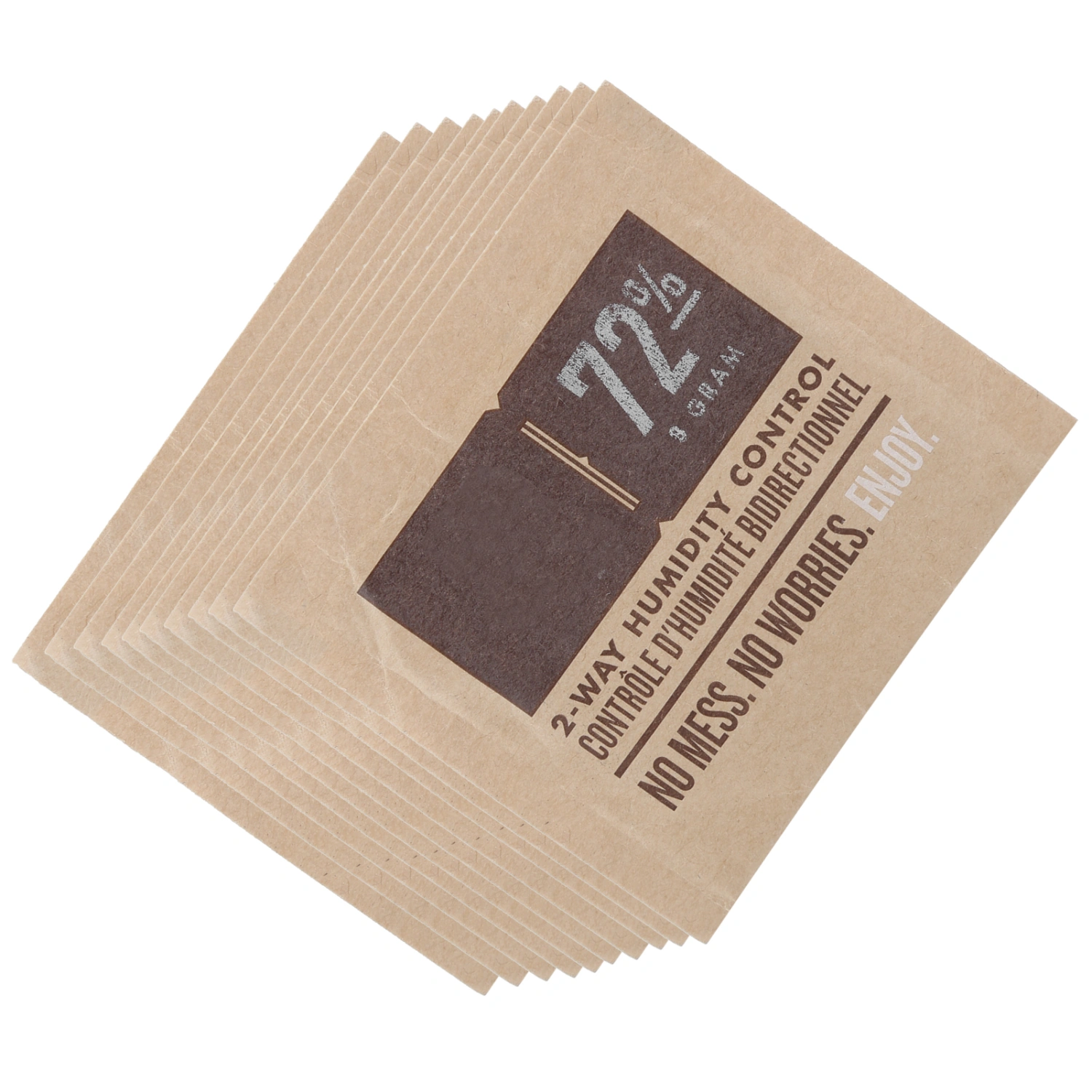 10Pcs Mini 2‑Way Humidity Control Sealing Cigar Humidifier Bag for Cigar Box Case Accessory72% Humidity
