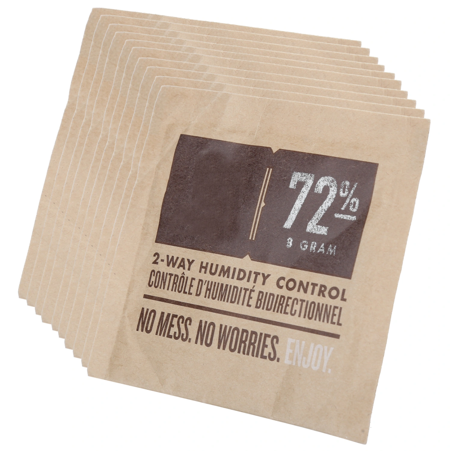 10Pcs Mini 2‑Way Humidity Control Sealing Cigar Humidifier Bag for Cigar Box Case Accessory72% Humidity