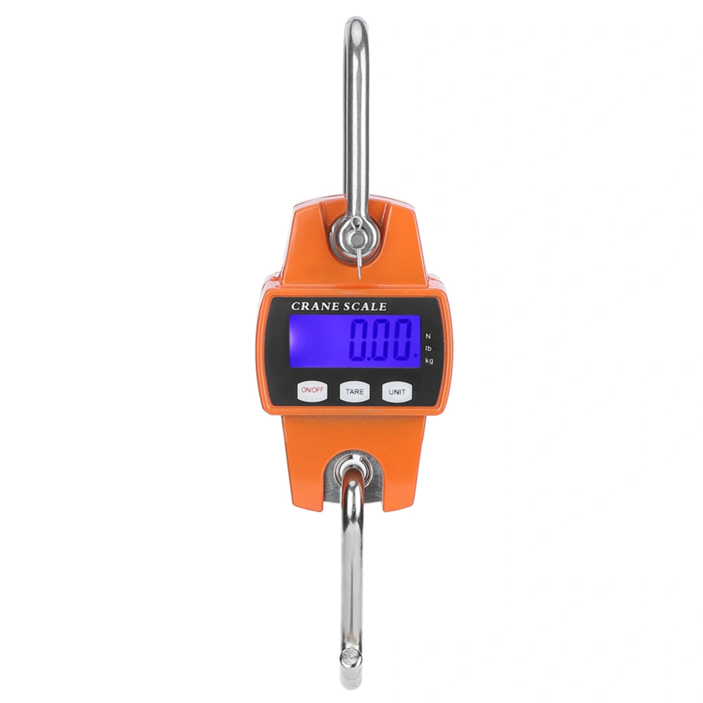 300KG Industrial Crane Scale LCD Digital Electronic Hook Hanging Weight Scale for Large Luggage