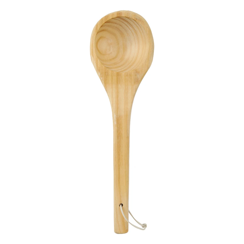 Sauna Single Spoon Handmade Spoon,Sauna Accessories,Sauna Water Dipper Spoon