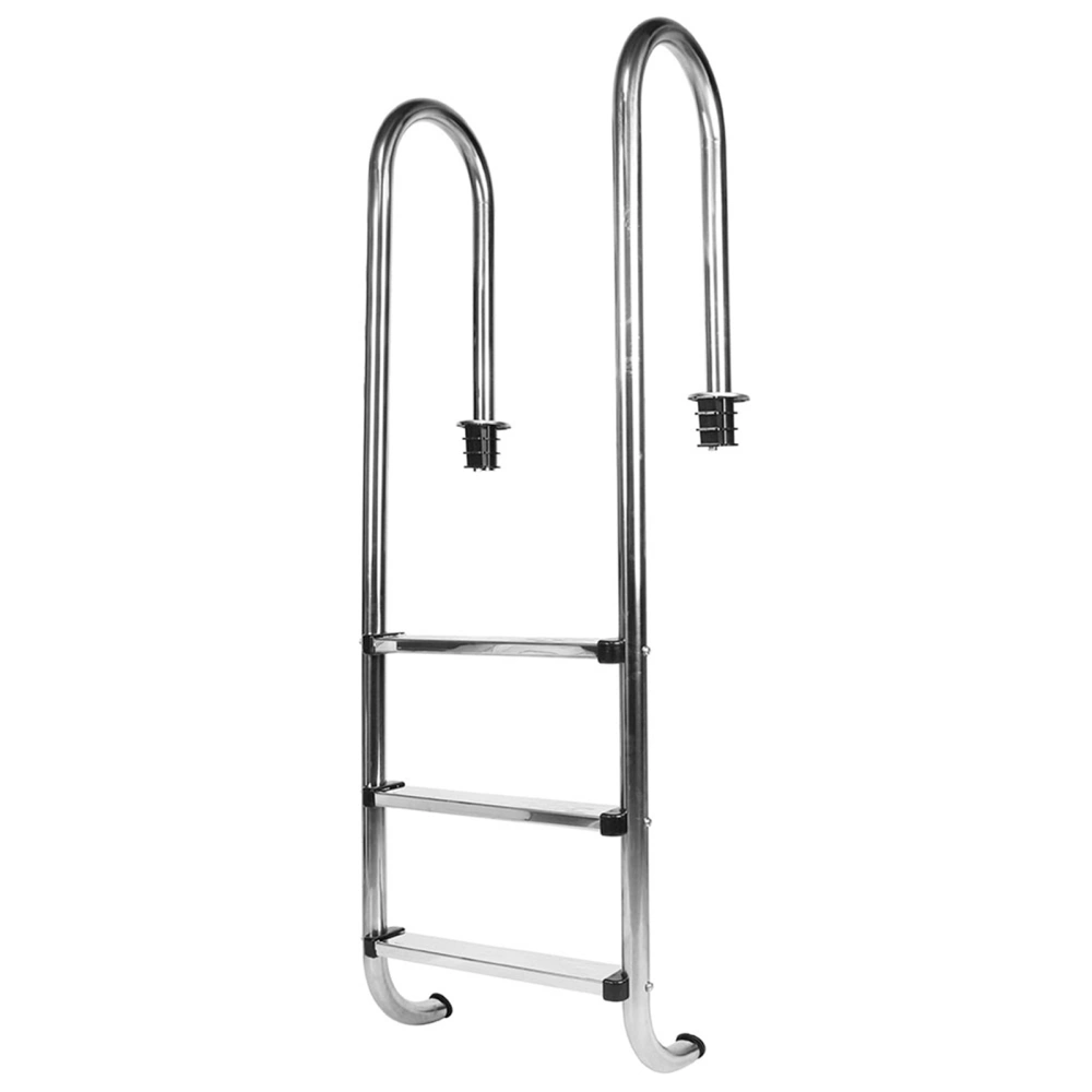 Stainless Steel NonSlip Swimming Pool Safety 3Step Ladder Pools Hot Tubs Supplies