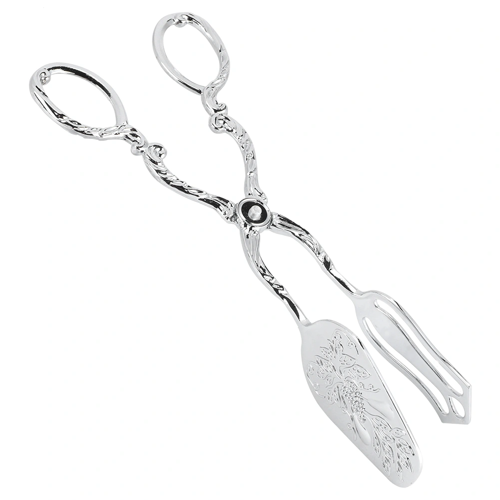 Pointed Head Bread Tongs Cake Clamp Buffet Barbecue Salad Clips Kitchen Utensil Serving Baking Tools