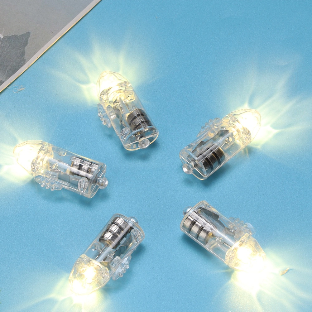 100Pcs Lovely Shape LED Balloon Light Paper Lantern Lamp Home Party Wedding Light DecorWarm White
