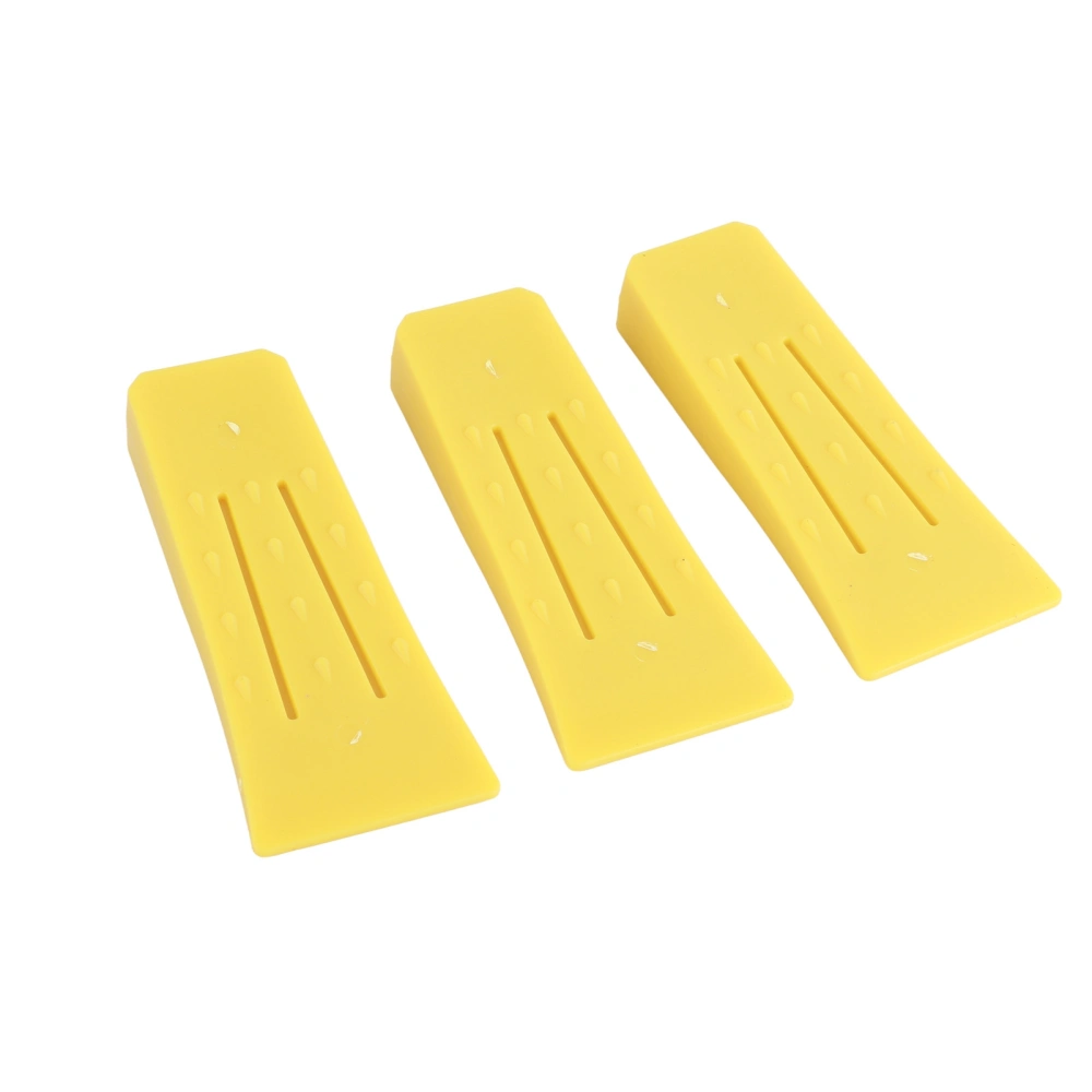 3Pcs 5.5in Plastic High Impact Chainsaw Felling Cutting Wedges Chain Saw Accessories