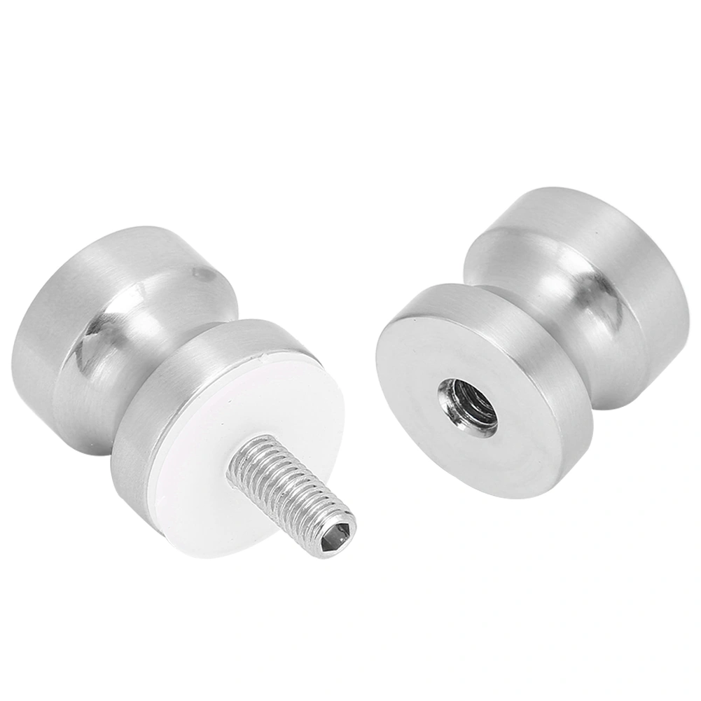 Glass Door Handles Aluminium Alloy Pull Knobs Replacement for Showcase Shower Room Bathroom