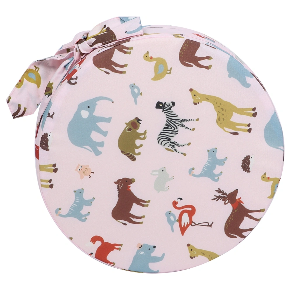 Comfortable Children Seat Pad Support Cushion Sit Up Chair Stool Heightening Seat for Infant BabyPink Animals