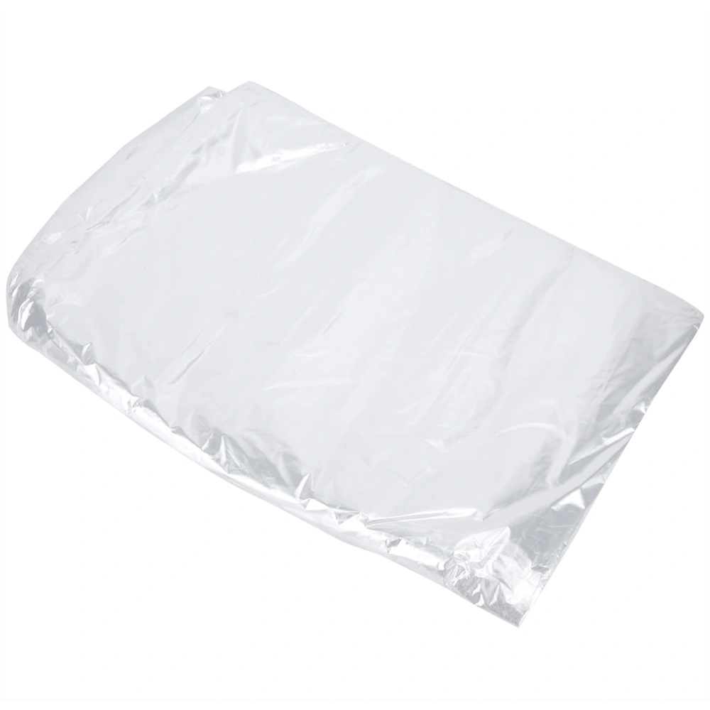 50Pcs Disposable SeE Through Clothes Dust Bags Dry Cleaning Garment Clothes Covers(60*120cm)