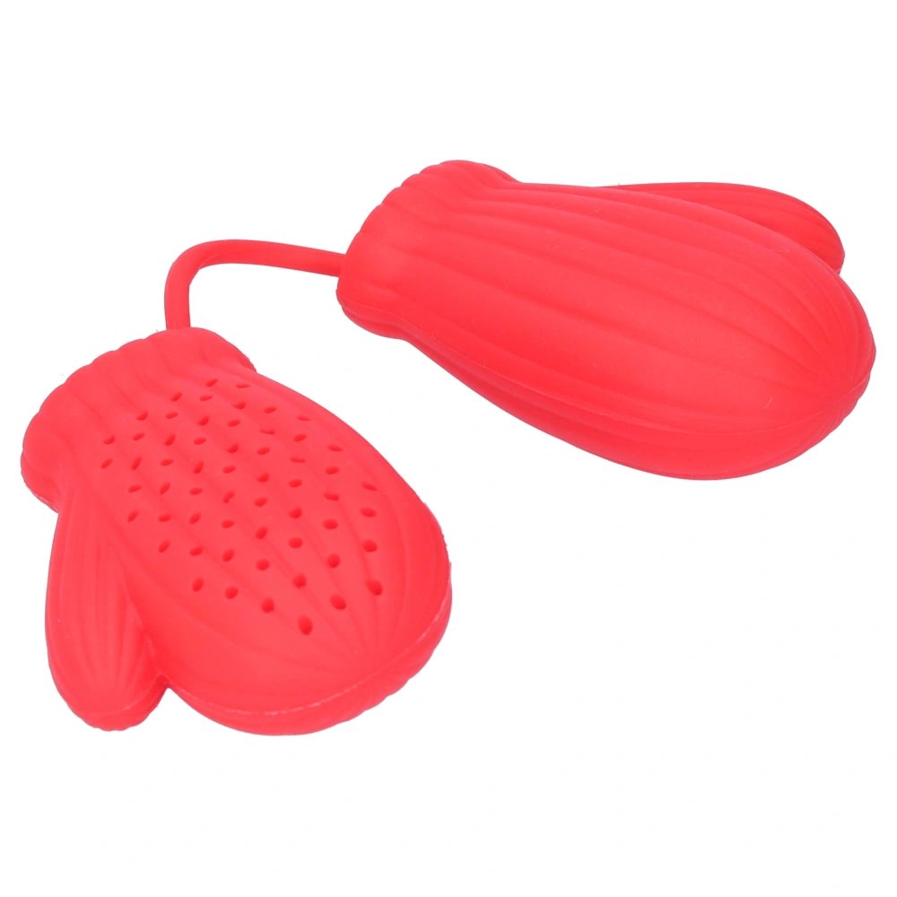 Gloves Shaped Tea Infuser Silicone Tea Filter Strainers Halloween Gift Kitchen Gadget